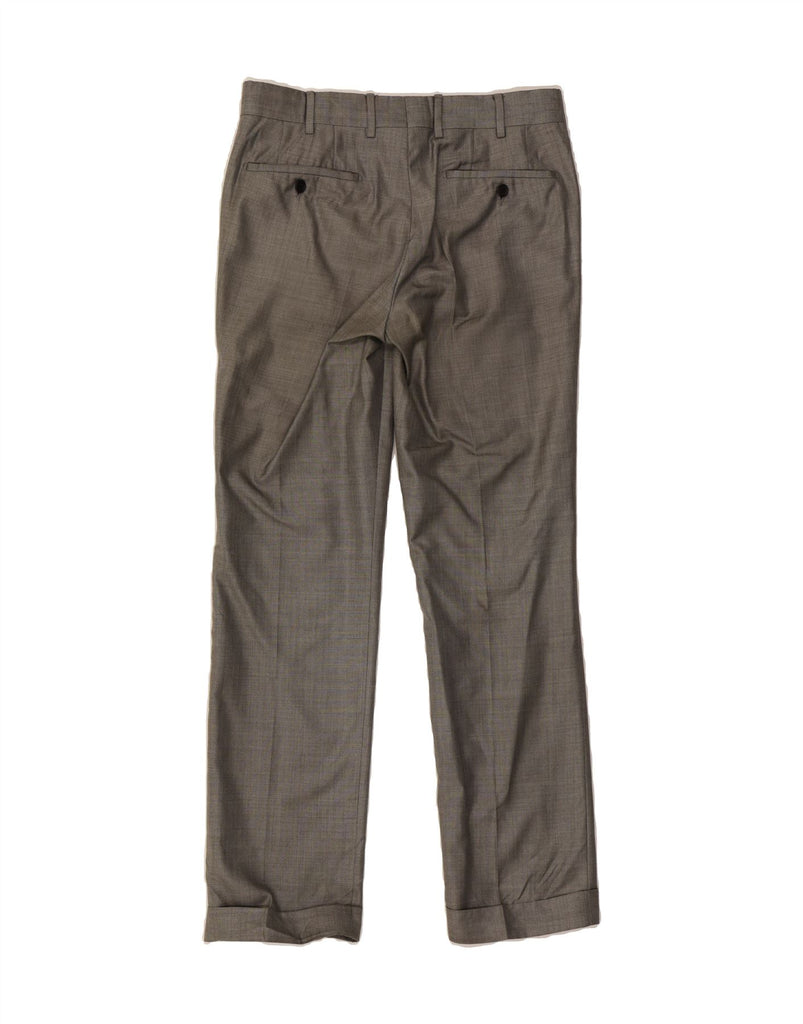 PRADA Mens Straight Suit Trousers IT 46 Small W32 L31 Grey Virgin Wool Vintage Prada and Second-Hand Prada from Messina Hembry 