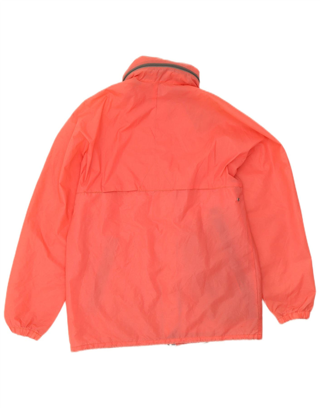 K-Way γυναικείο μπουφάν βροχής με κουκούλα UK 16 Large Orange
