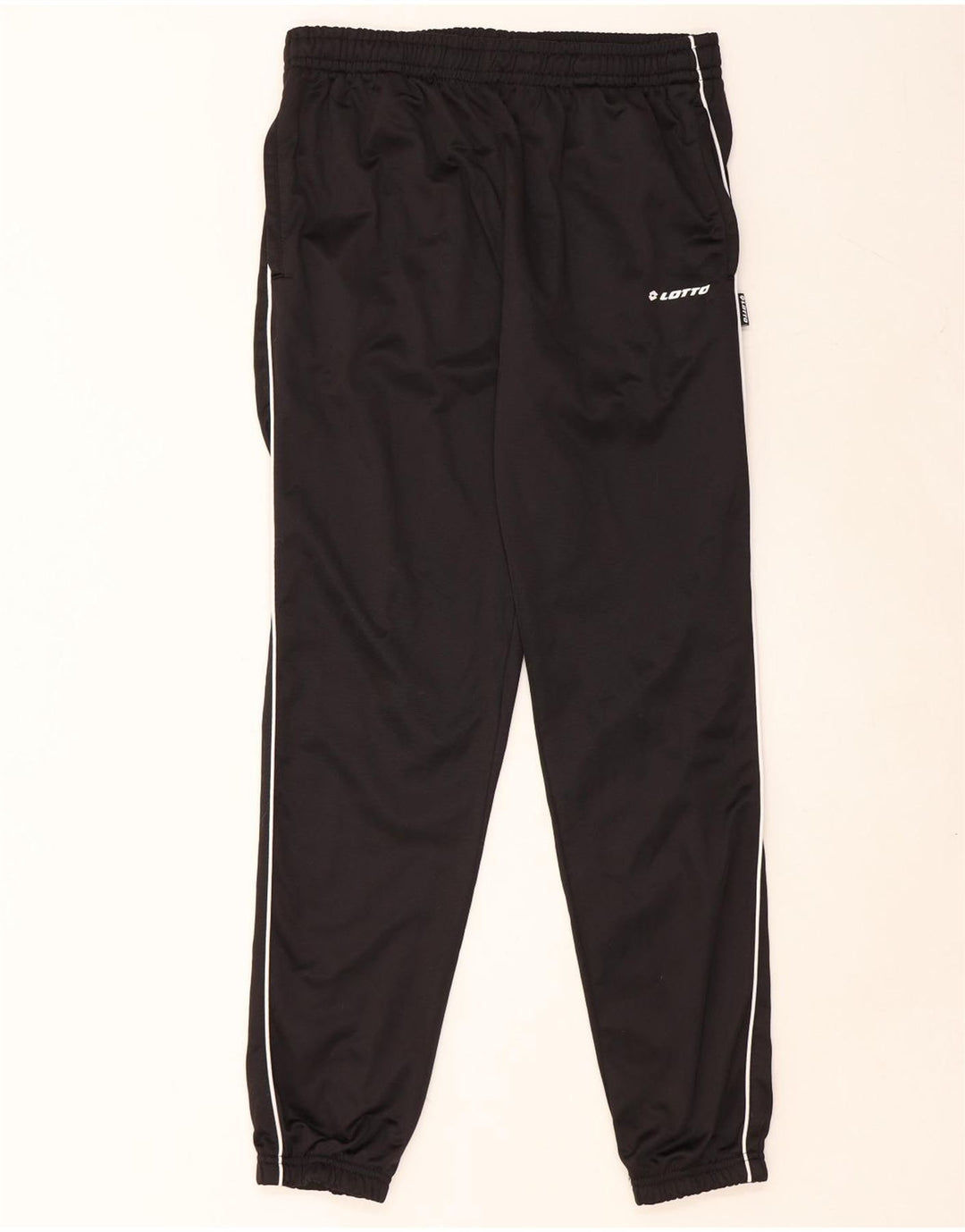Γυναικεία αθλητική φόρμα LOTTO Παντελόνι Joggers UK 18 XL Μαύρο πολυεστέρα