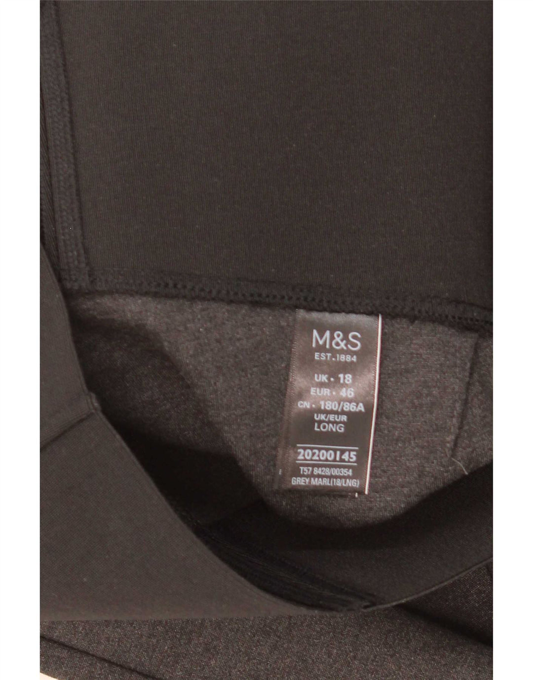 Marks & Spencer γυναικεία κολάν UK 18 XL γκρι χρωματιστό βισκόζη