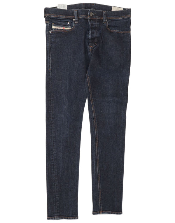 Ανδρικό Skinny Jeans DIESEL W32 L32 Navy Blue Cotton