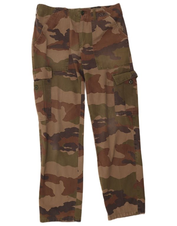 Univers Ανδρικό ίσιο παντελόνι Cargo IT 50 Large W36 L32 Khaki Camouflage
