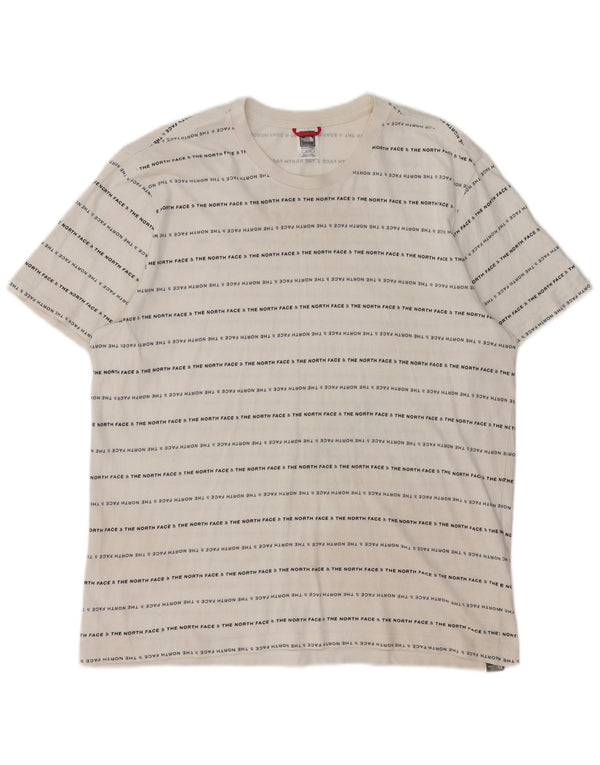 Ανδρικό γραφικό T-Shirt North Face Top XL Λευκό βαμβακερό