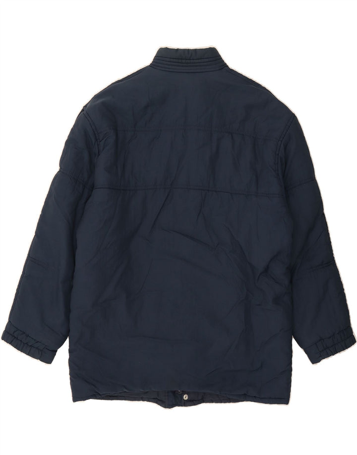 CARRERA Mens Windbreaker Jacket UK 38 Medium Navy Blue Polyamide Winter Vintage Carrera and Second-Hand Carrera from Messina Hembry 