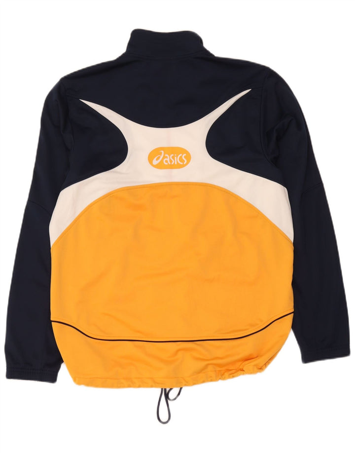Ανδρική αθλητική φόρμα Asics Top Jacket Μεγάλο μπλε ναυτικό χρώμα πολυεστέρα