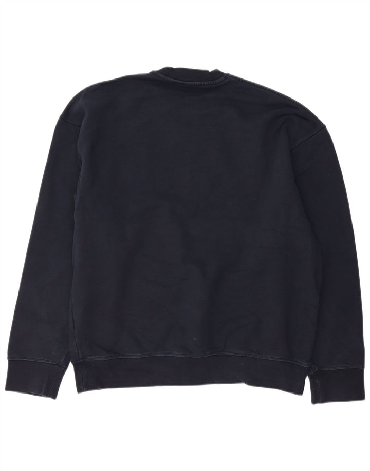 Ανδρική φούτερ COS Jumper Large Navy Blue Cotton