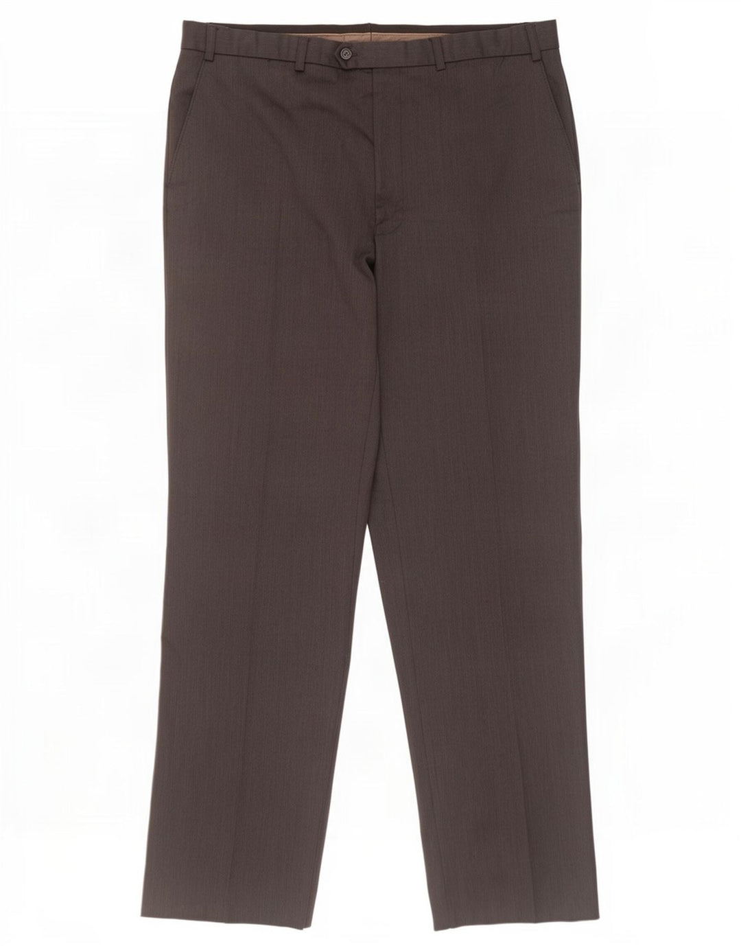 Ανδρικό ίσιο παντελόνι Marks & Spencer W38 L33 Γκρι μαλλί