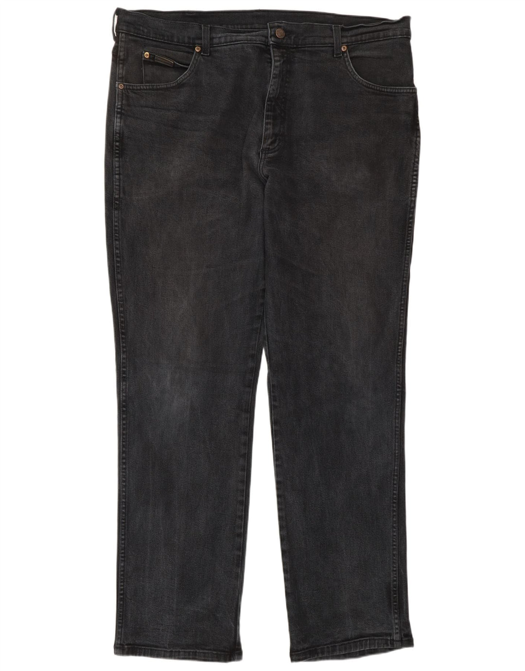 Ανδρικό τζιν ίσιο WRANGLER Texas Stretch W40 L34 Γκρι βαμβακερό