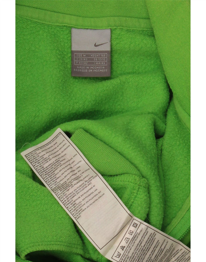Γυναικεία φόρμα Nike Top Jacket UK 10/12 Μεσαίο πράσινο βαμβακερό