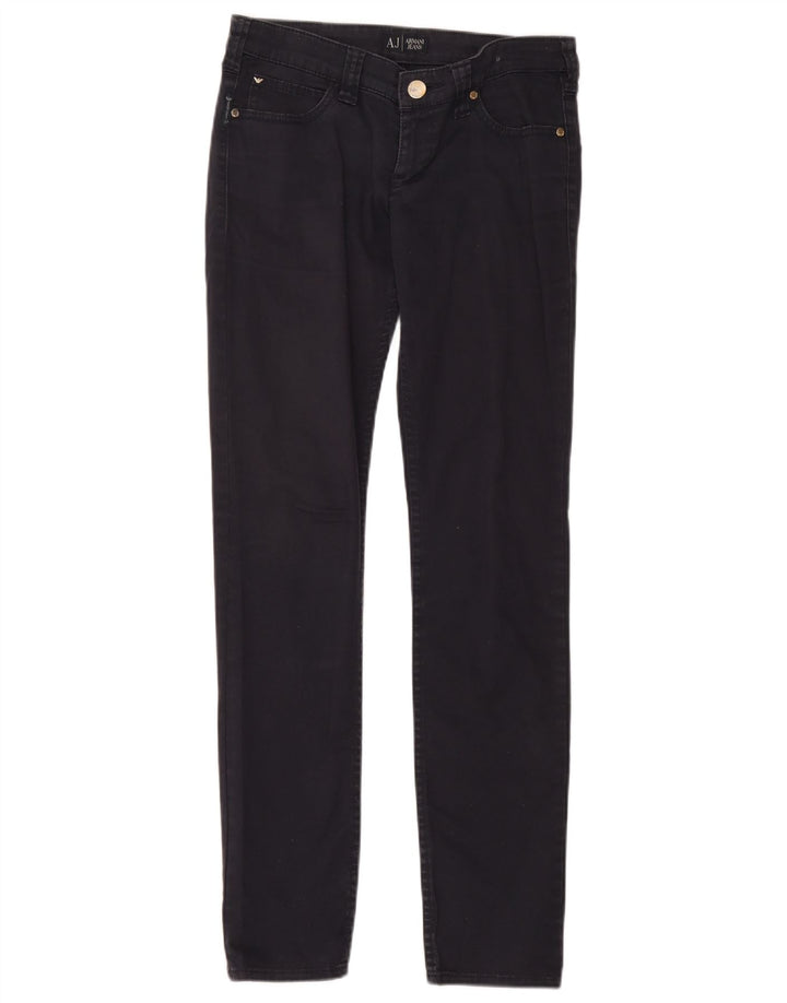 Armani Γυναικείο Slim Jeans W27 L30 Navy Blue Cotton