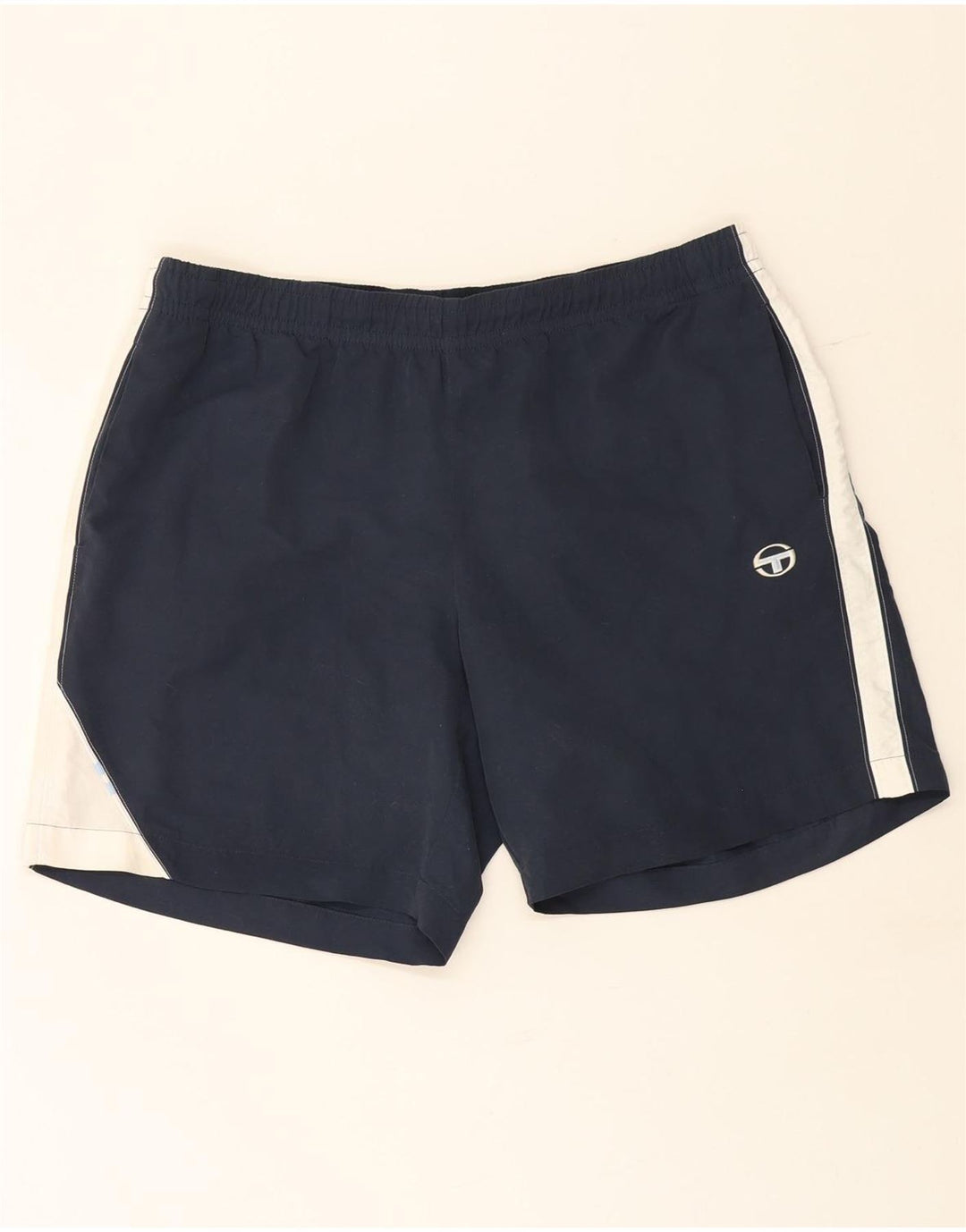 Ανδρικό αθλητικό σορτς Sergio Tacchini 2XL Navy Blue Colorblock Πολυεστέρας