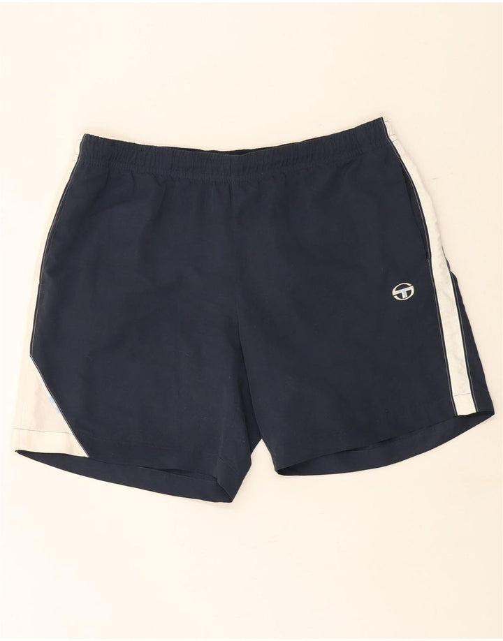 Ανδρικό αθλητικό σορτς Sergio Tacchini 2XL Navy Blue Colorblock Πολυεστέρας
