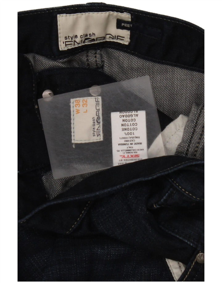 Ανδρικό τζιν ίσιο ENERGIE W38 L27 Navy Blue Cotton