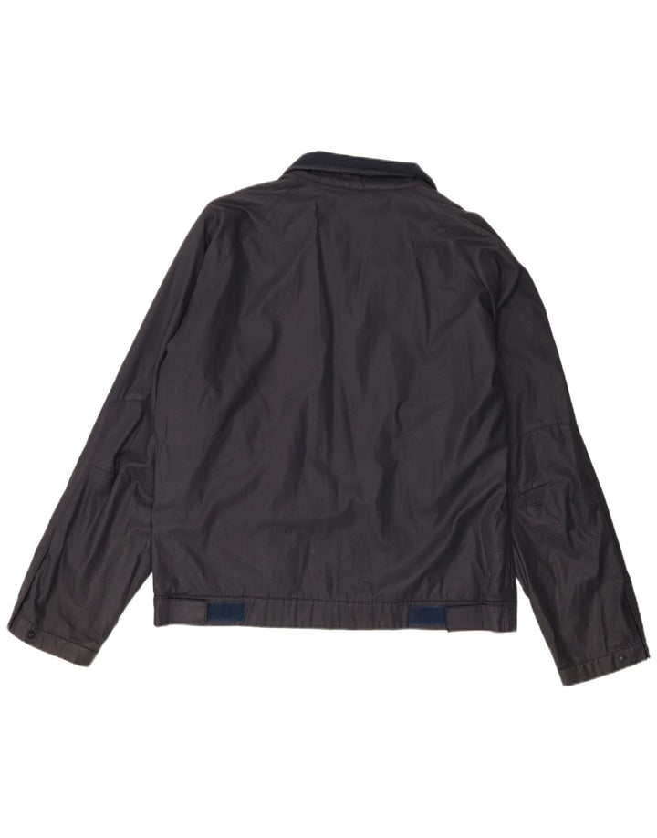 Ανδρικό μπουφάν Hugo Boss Bomber IT 50 Large Navy Blue Cotton