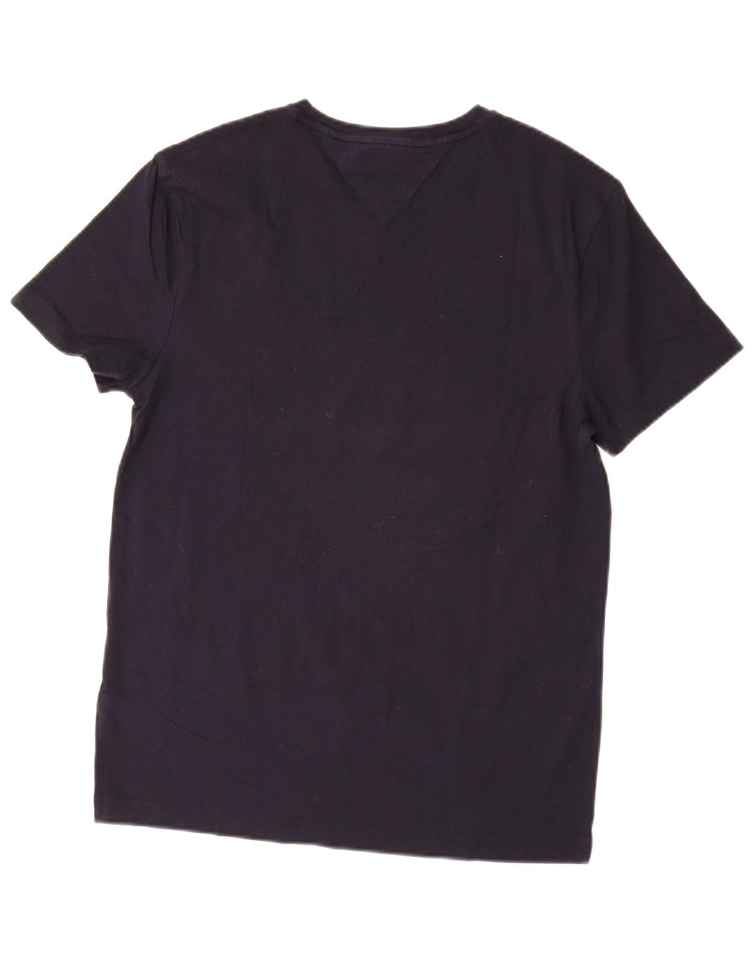 Ανδρικό μπλουζάκι TOMMY HILFIGER Stretch Slim Fit Top μεσαίο μπλε ναυτικό βαμβακερό