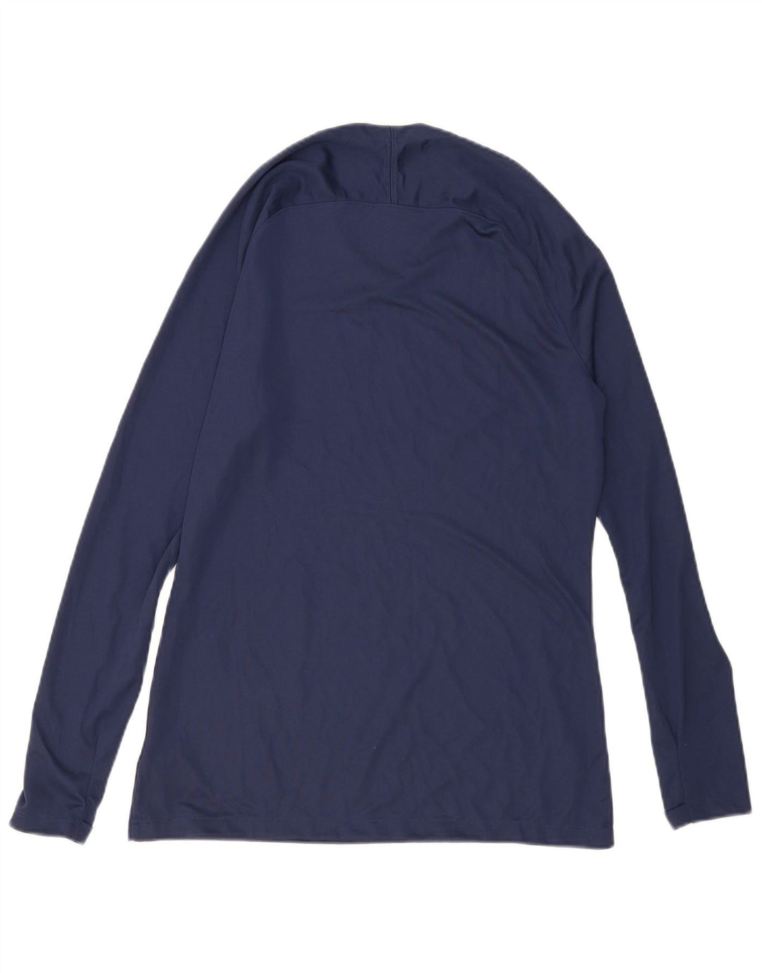 Ανδρικό Nike Dri Fit Slim Fit Top Μακρύ μανίκι μεγάλο μπλε ναυτικό πολυεστέρας