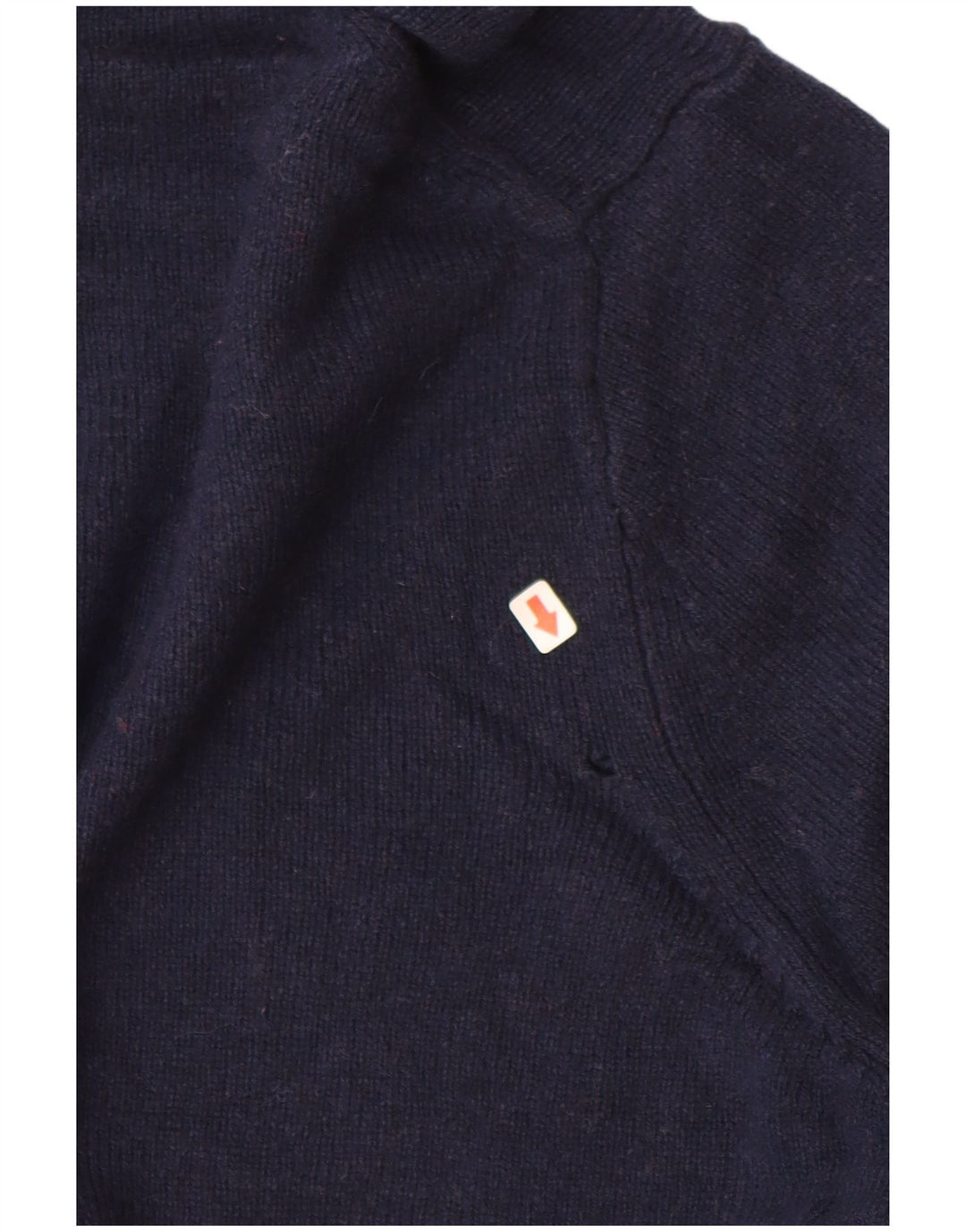 Ανδρικό πουλόβερ Marks & Spencer Boat Neck Jumper Μεγάλο Μαλλί Navy Blue