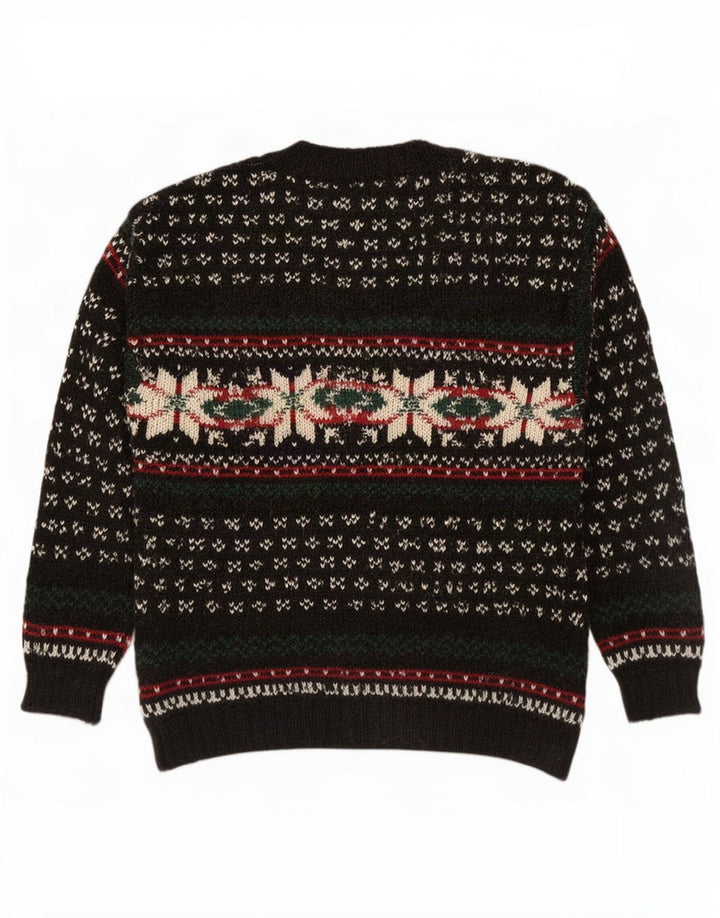 Marks & Spencer Ανδρικό πουλόβερ με λαιμόκοψη St. Michael Crew XL Μαύρο