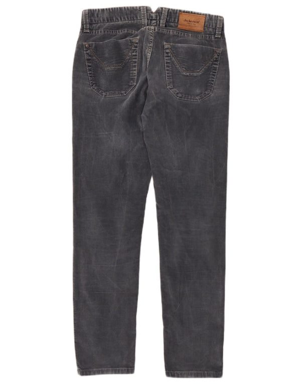 Ανδρικό κοτλέ παντελόνι Jeckerson Slim Fit W29 L28 Γκρι βαμβακερό