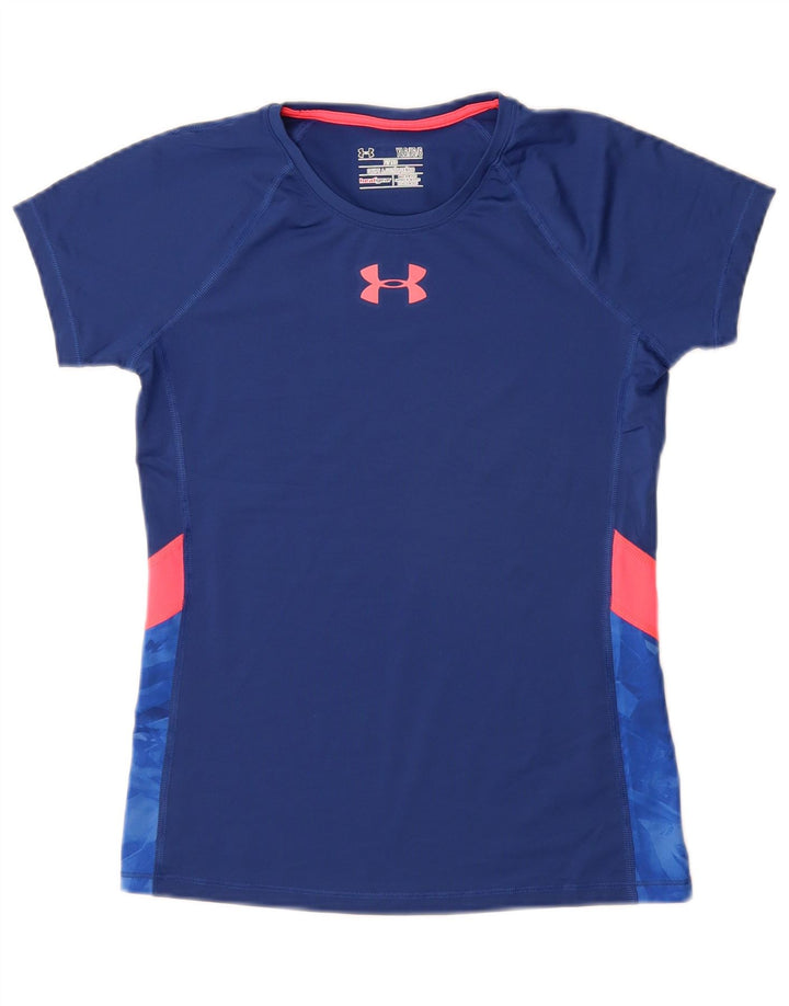 UNDER ARMOUR Κοριτσίστικα μπλουζάκι τοπ 11-12 ετών μεγάλο μπλε