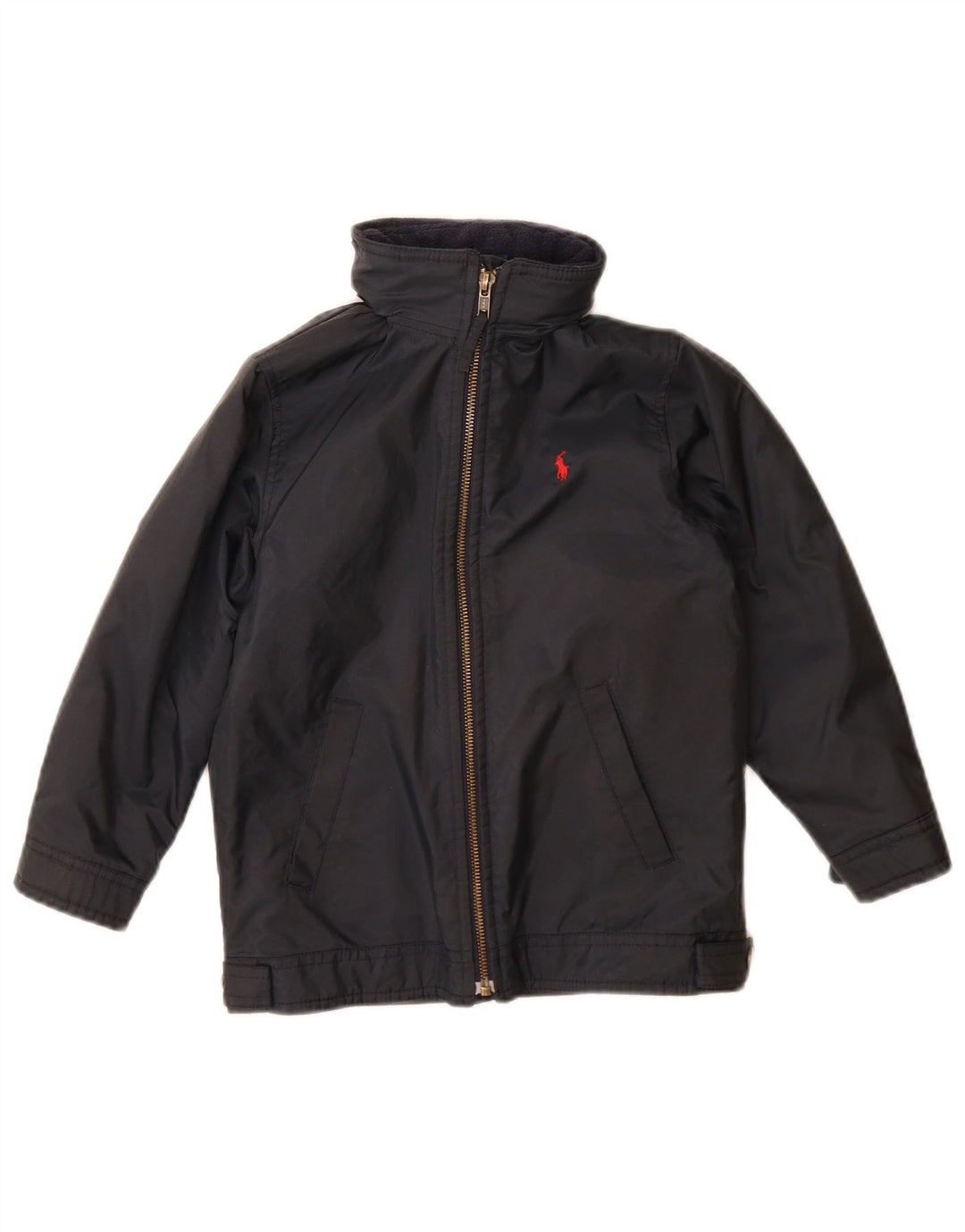 Polo Ralph Lauren Boys Windbreaker Jacket 4-5 Years Navy Blue Nylon