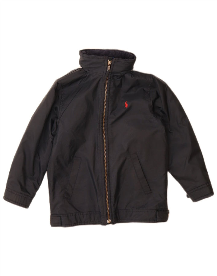 Polo Ralph Lauren Boys Windbreaker Jacket 4-5 Years Navy Blue Nylon
