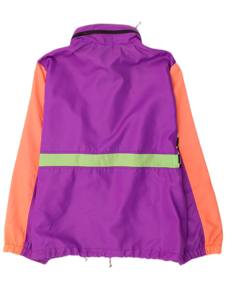 Brugi Ανδρικό μπουφάν βροχής UK 44 2XL Purple Colourblock Polyester