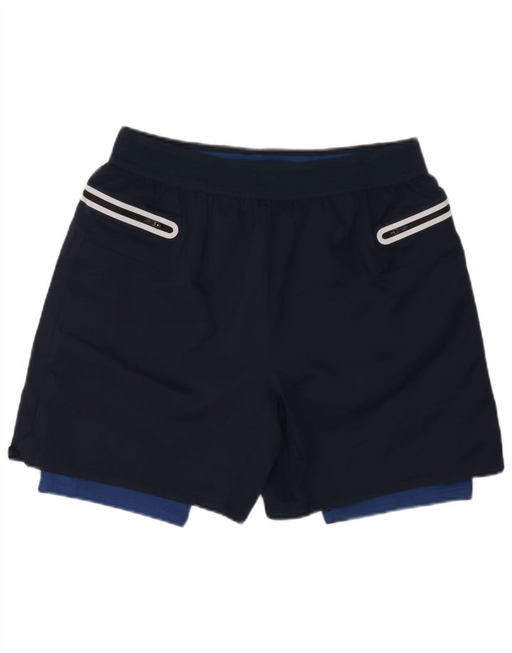 Ανδρικό αθλητικό σορτς Marks & Spencer Μεγάλο Navy Blue Polyester