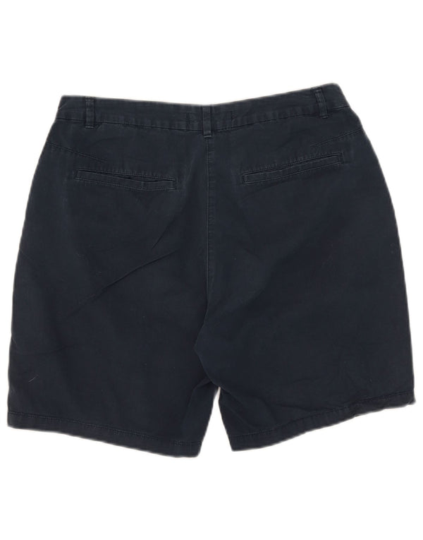 Marks & Spencer Γυναικείο σορτς Chino UK 12 Medium W31 Navy Blue Cotton