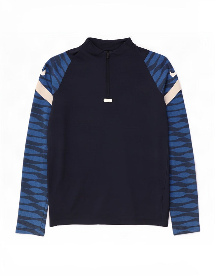 Nike Boys Dri Fit πουλόβερ φόρμα φόρμας 13-14 ετών XL Navy Blue