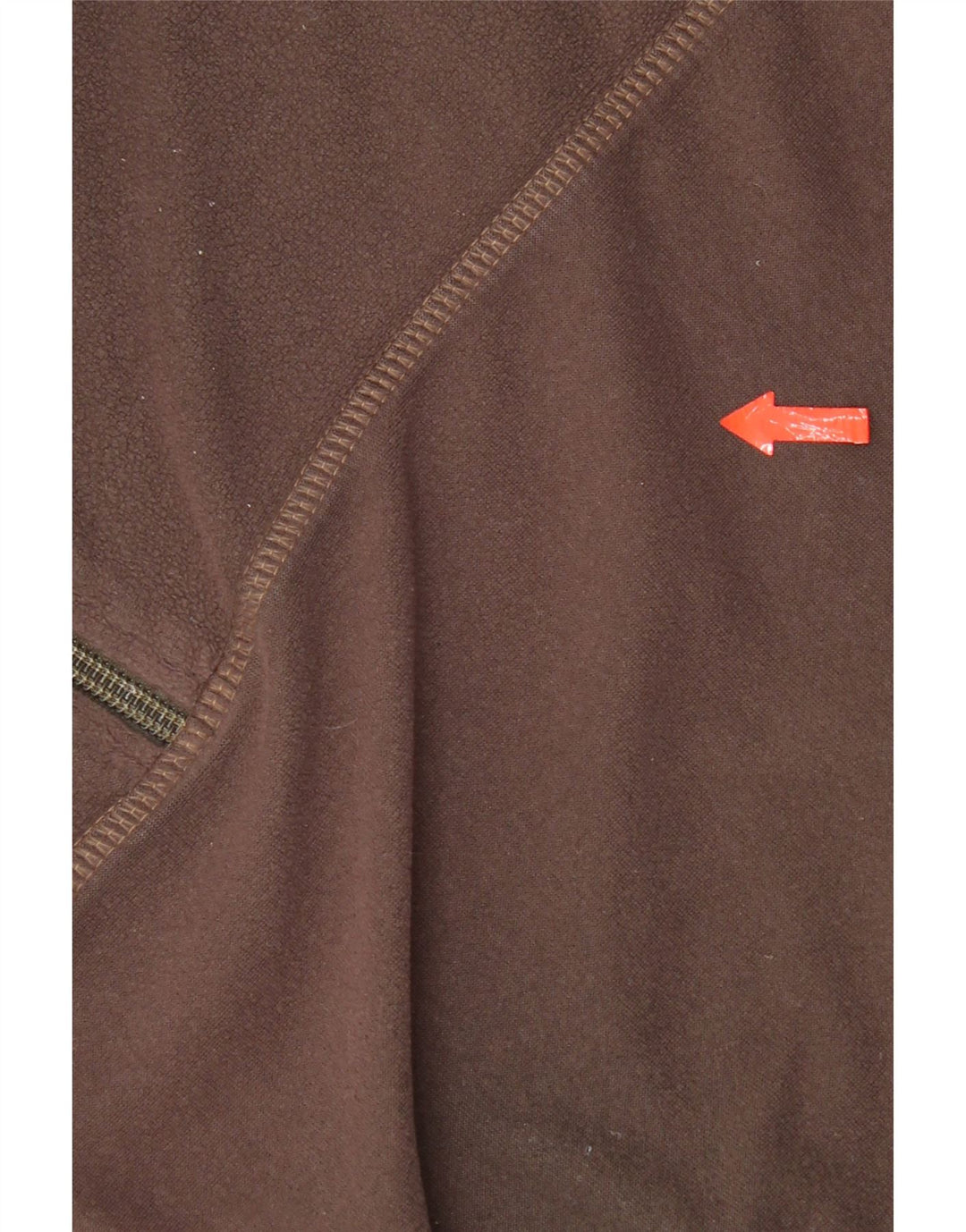 Jack Wolfskin Ανδρικό φλις άλμα με φερμουάρ μεγάλο καφέ