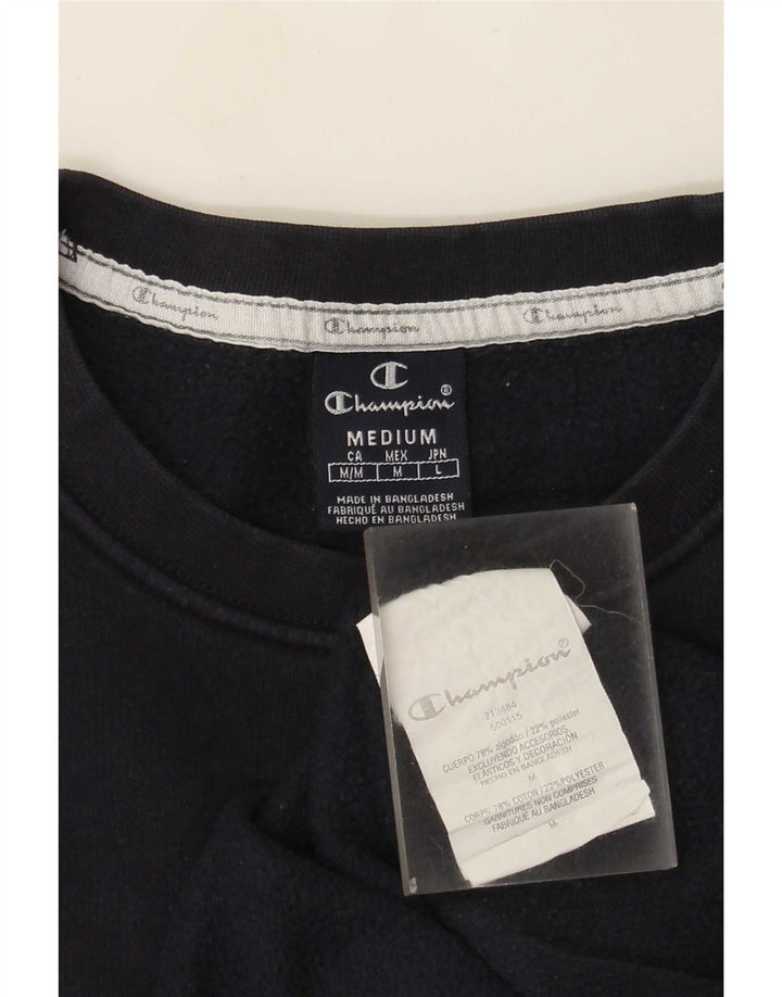 Ανδρική φούτερ Champion Jumper Μεσαίο μπλε βαμβακερό