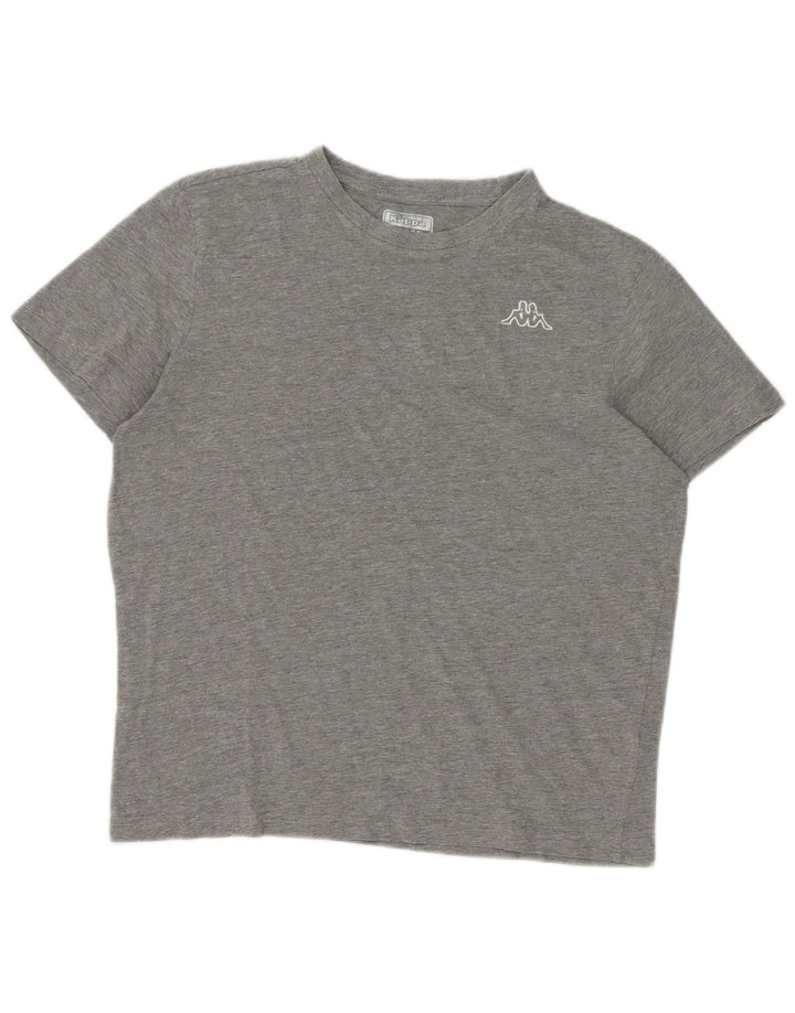 Ανδρικό T-Shirt Kappa Top μεγάλο γκρι βαμβακερό