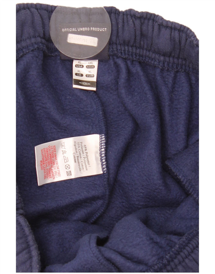 Ανδρική φόρμα Umbro Παντελόνι Joggers XL Navy Blue Polyester