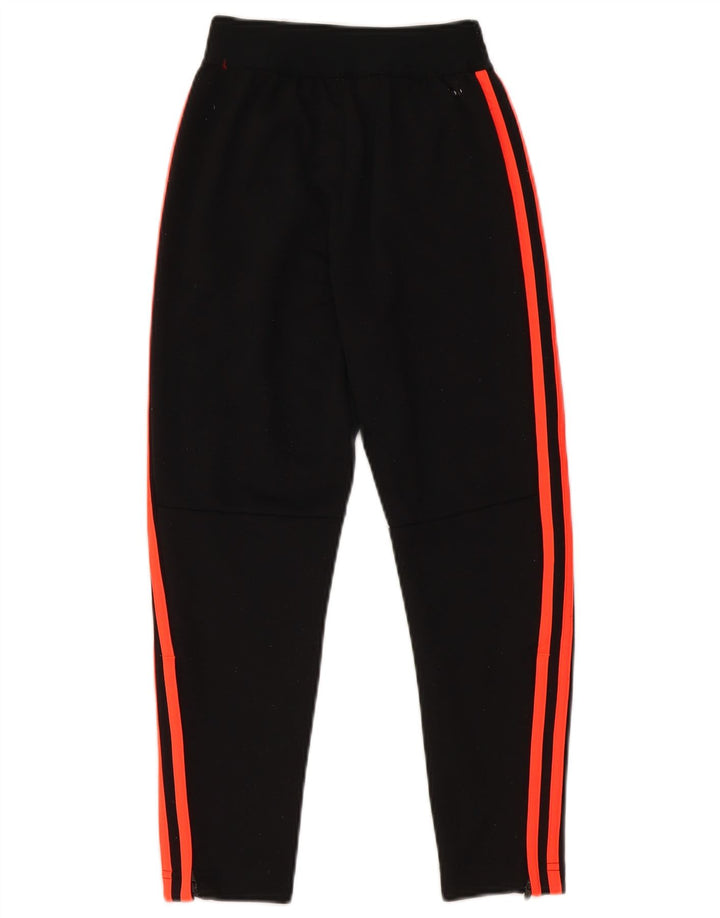Παντελόνι αθλητικής φόρμας Adidas Boys Climalite 7-8 ετών Μαύρο Πολυεστέρα