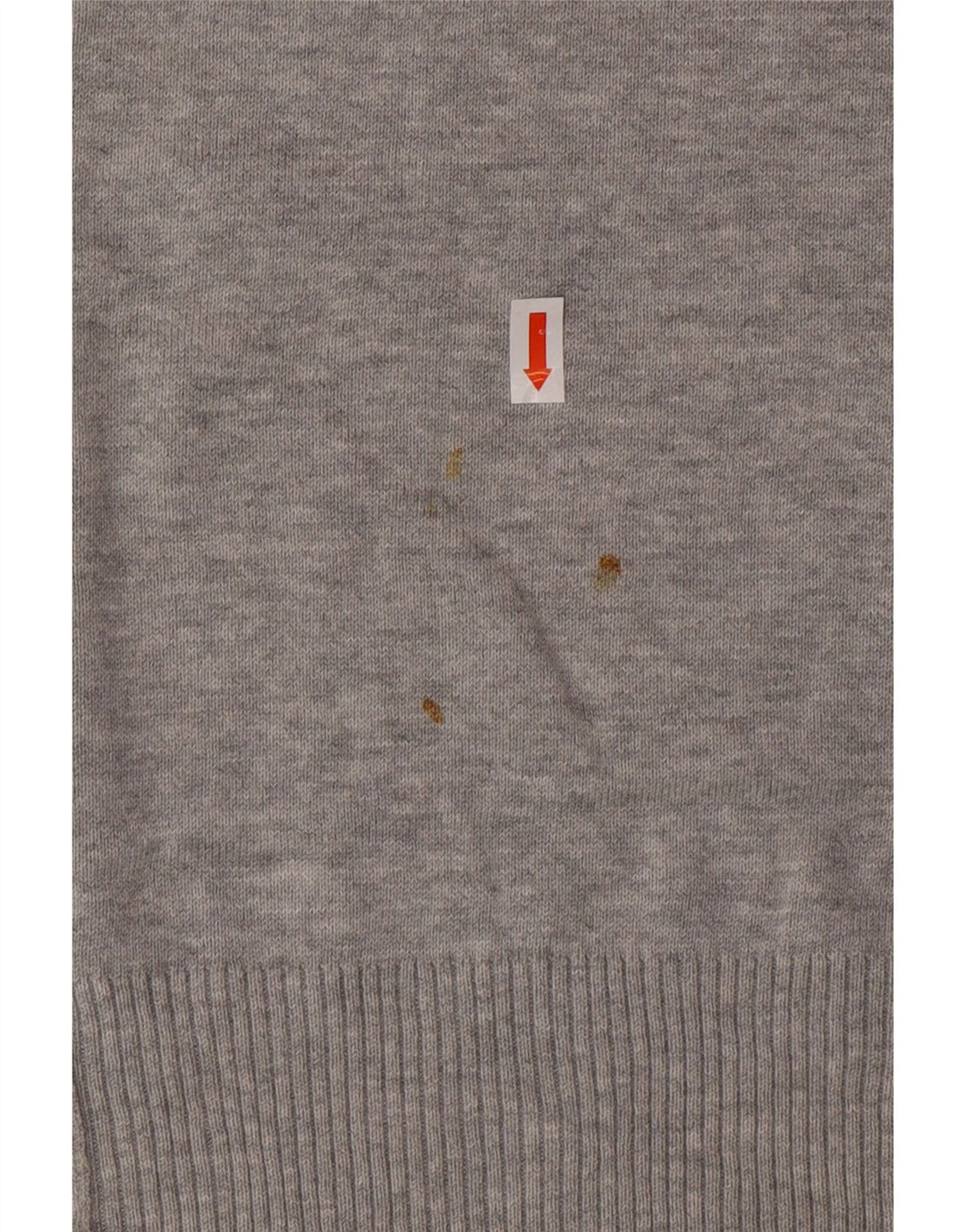 Ανδρικό πουλόβερ DIESEL Graphic Crew Neck Jumper μεγάλο γκρι βαμβακερό