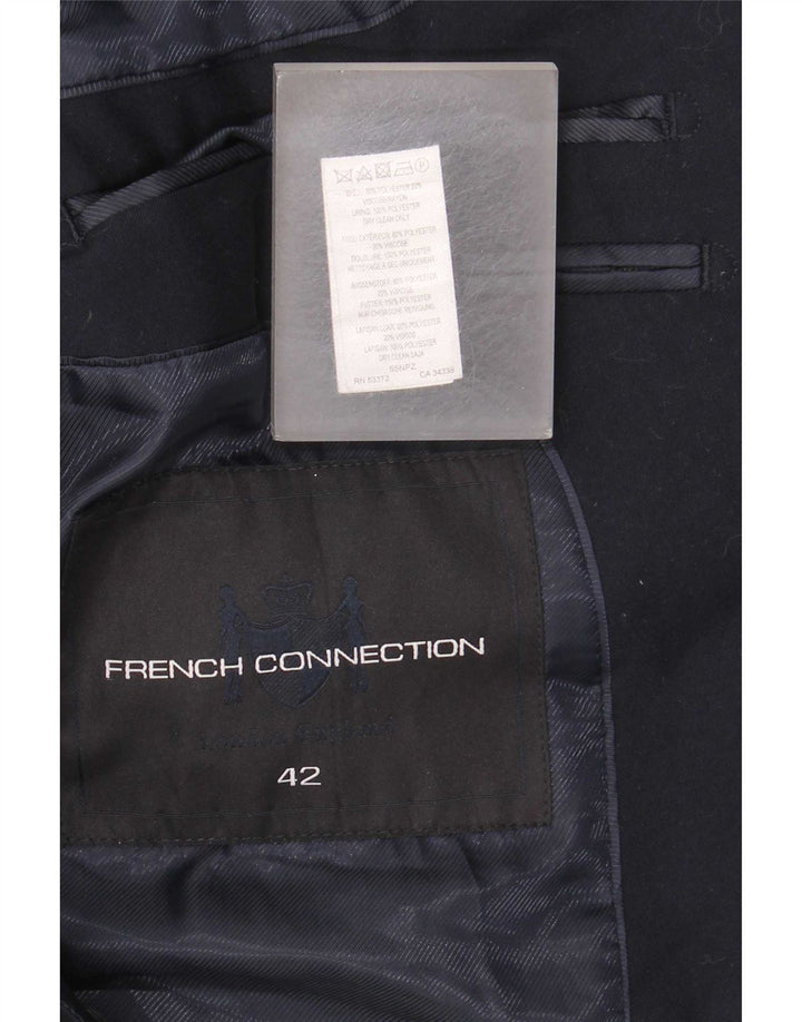 Γαλλικό Connection Ανδρικό τζάκετ Blazer UK 42 XL Navy Blue Polyester