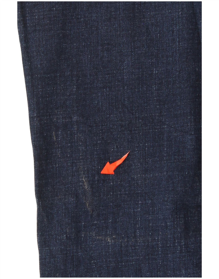 LEVI'S Γυναικείο Classic Straight Τζιν US 10 Large W30 L30 Navy Blue Cotton