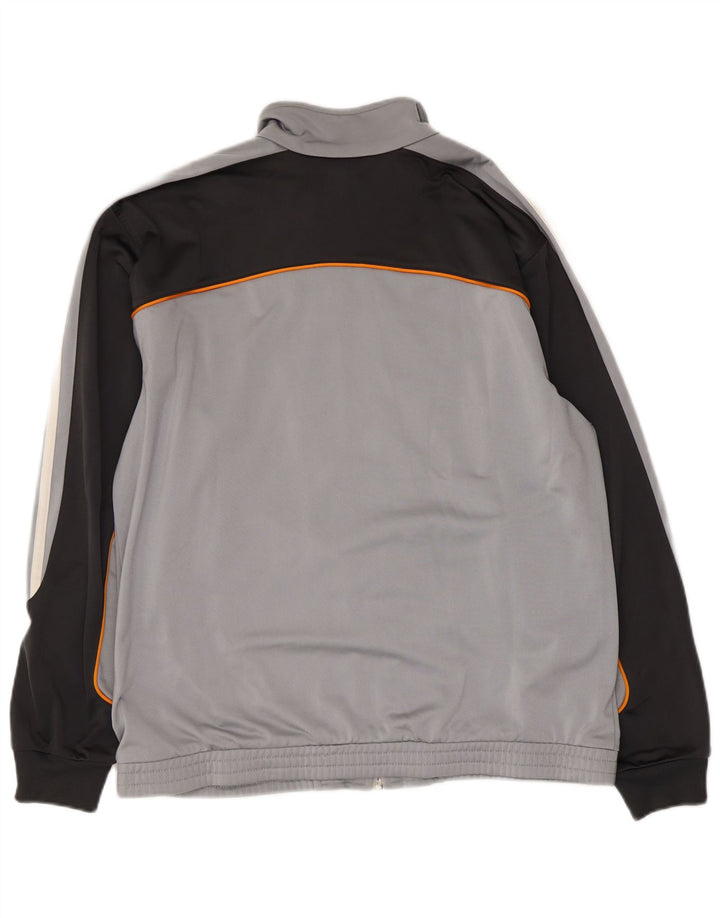 Ανδρική αθλητική φόρμα Adidas Top Jacket Medium Grey Colourblock Polyester