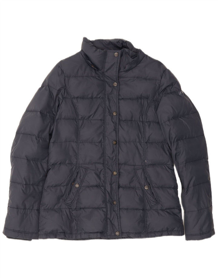 Slam γυναικείο μπουφάν με επένδυση UK 14 Medium Navy Blue Polyamide