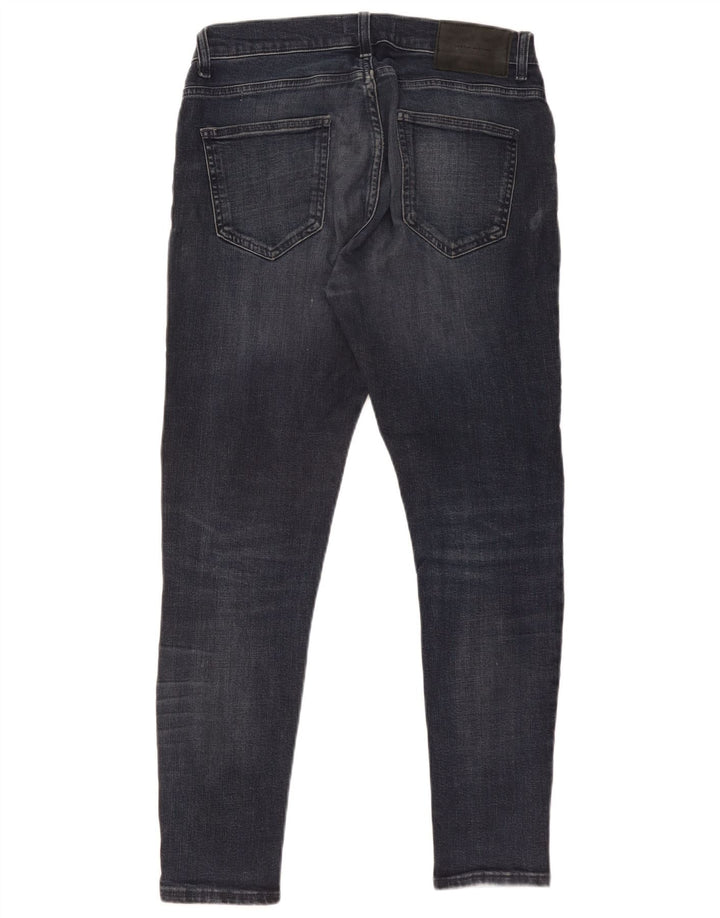 Zara Ανδρικό Slim Jeans EU 40 Medium W31 L28 Navy Blue Cotton