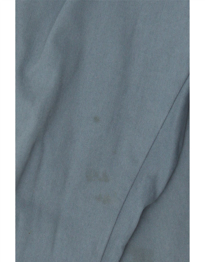 Marks & Spencer Ανδρικό παντελόνι Chino με κανονική εφαρμογή W42 L29 Μπλε βαμβακερό