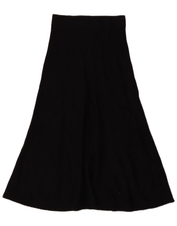 Marks & Spencer Γυναικεία ψηλόμεση φούστα Α-γραμμή UK 10 Small W26 Μαύρη