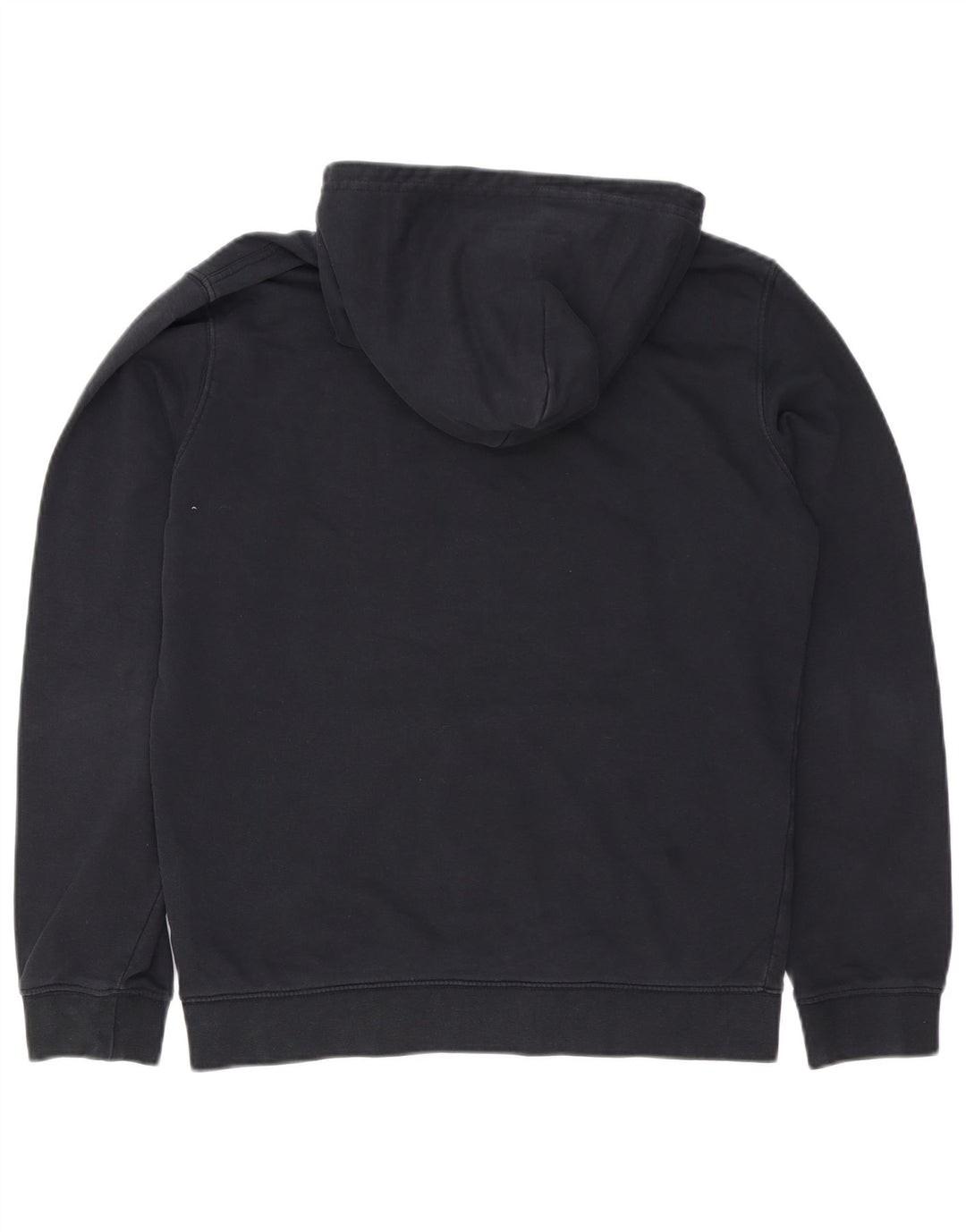Champion Mens Hoodie Jumper Medium Navy Blue Cotton