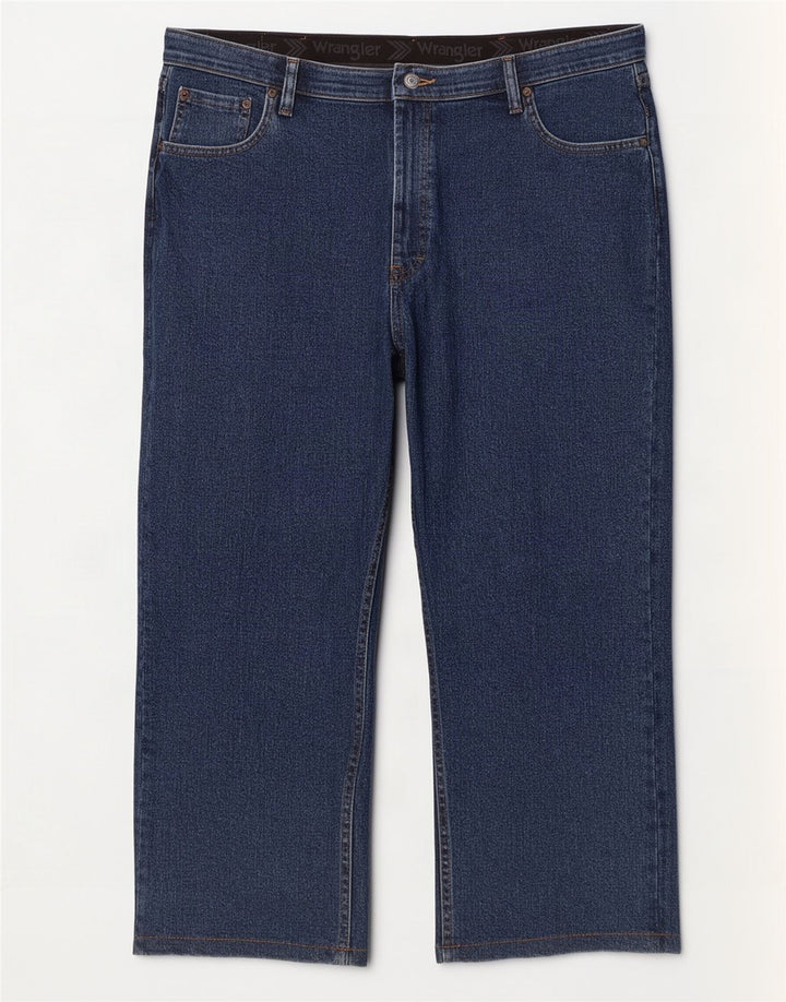 Wrangler Ανδρικό τζιν Capri με κανονική εφαρμογή W40 L23 Navy Blue Cotton