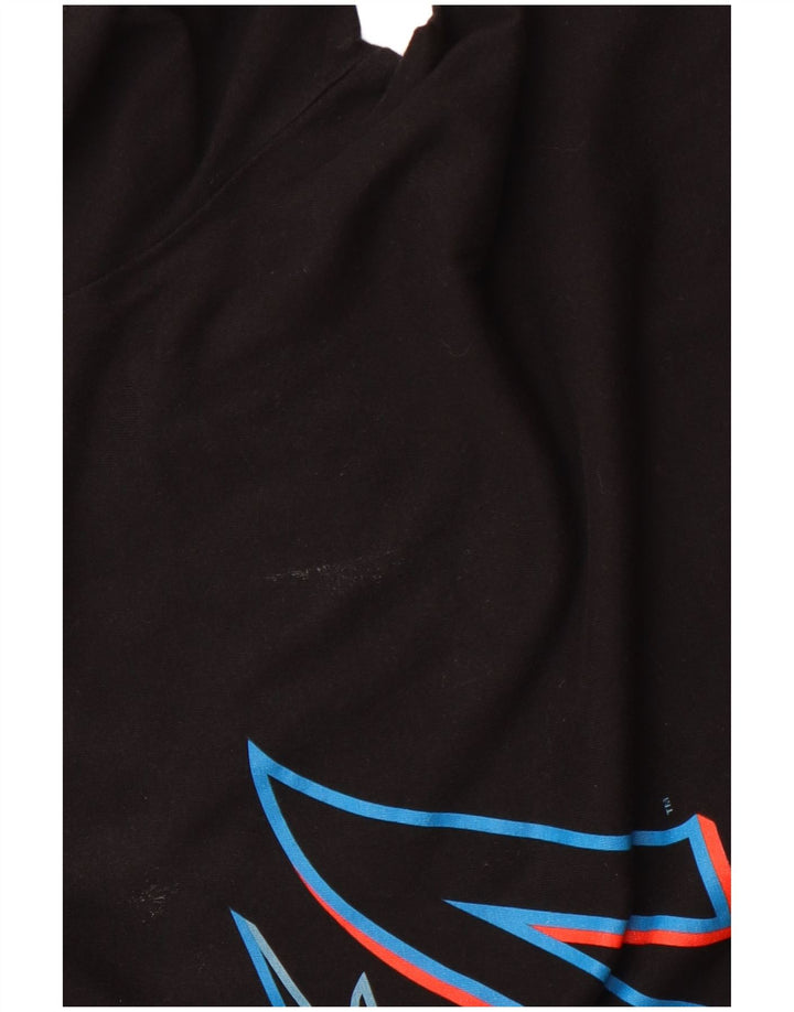 Ανδρικό γραφικό μπλουζάκι NIKE Top Large Μαύρο