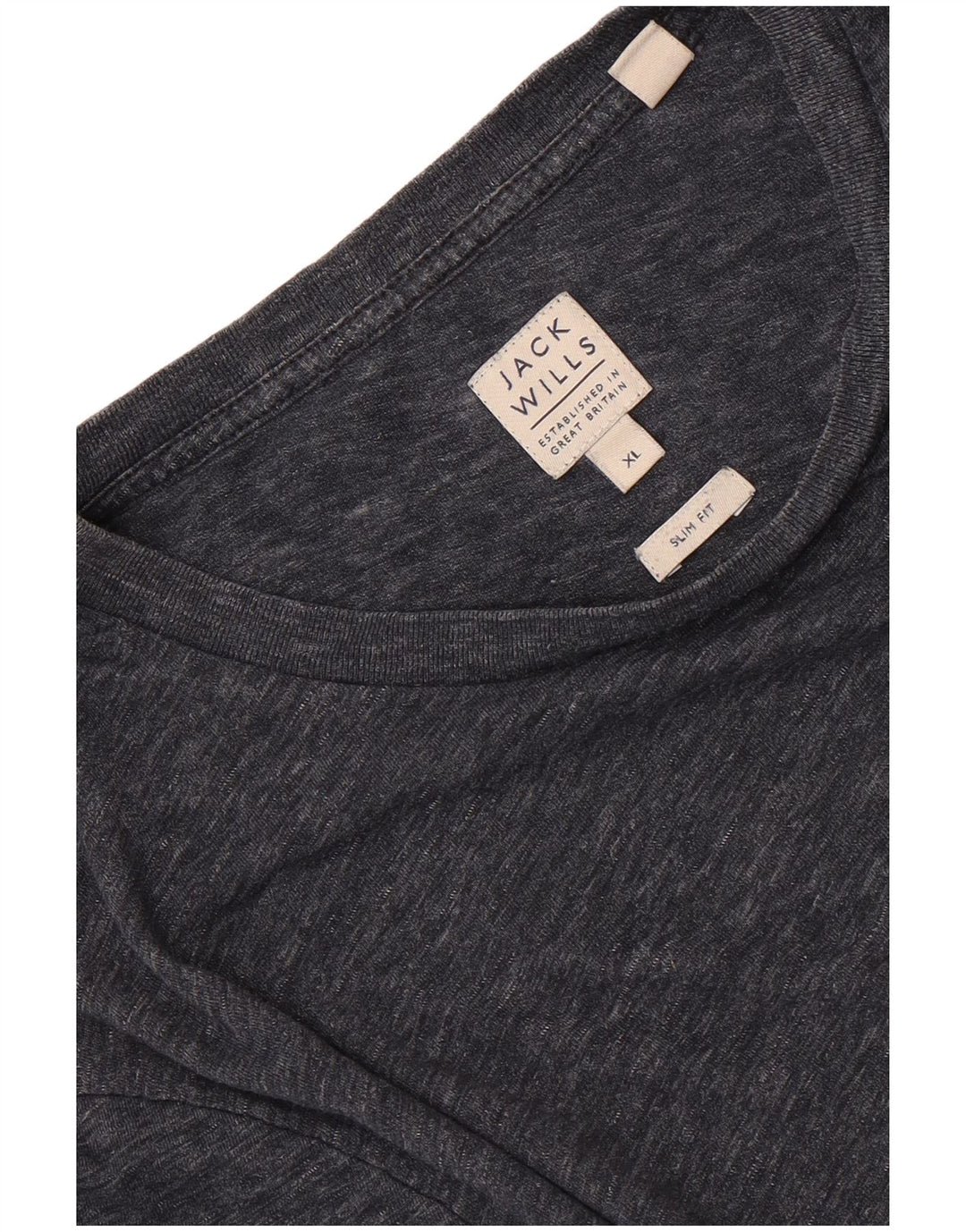 Ανδρικό μπλουζάκι Jack Wills Slim Fit Top XL Grey