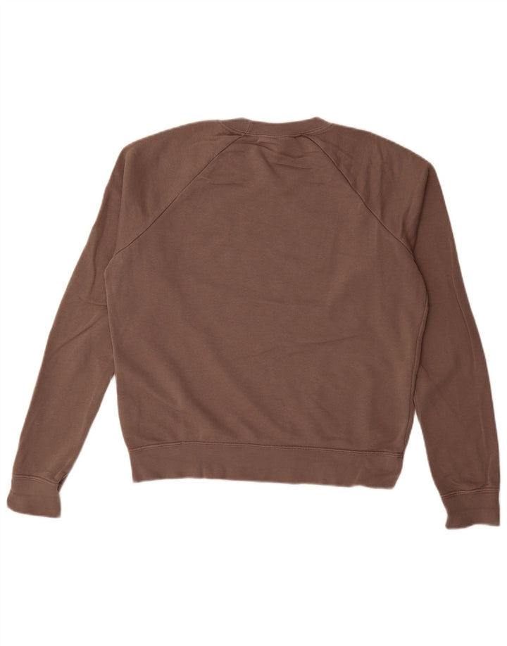 Γυναικείο φούτερ μεγάλου μεγέθους Nike Jumper UK 10 Μικρό καφέ βαμβακερό