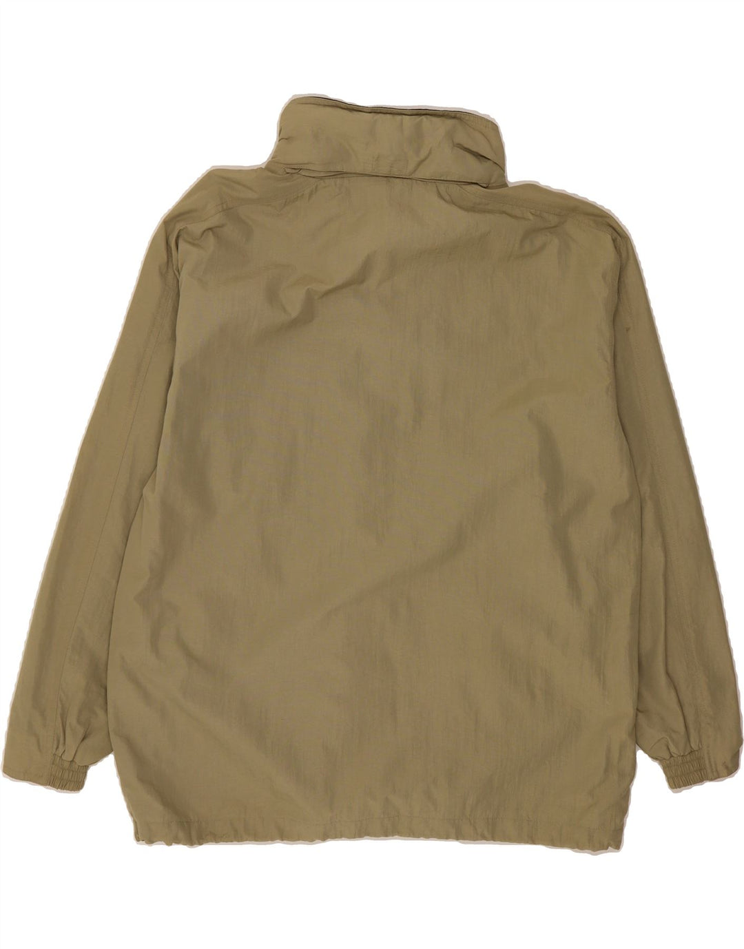 DIADORA Mens Loose Fit Rain Jacket IT 46 Small Beige Polyamide Vintage Diadora and Second-Hand Diadora from Messina Hembry 