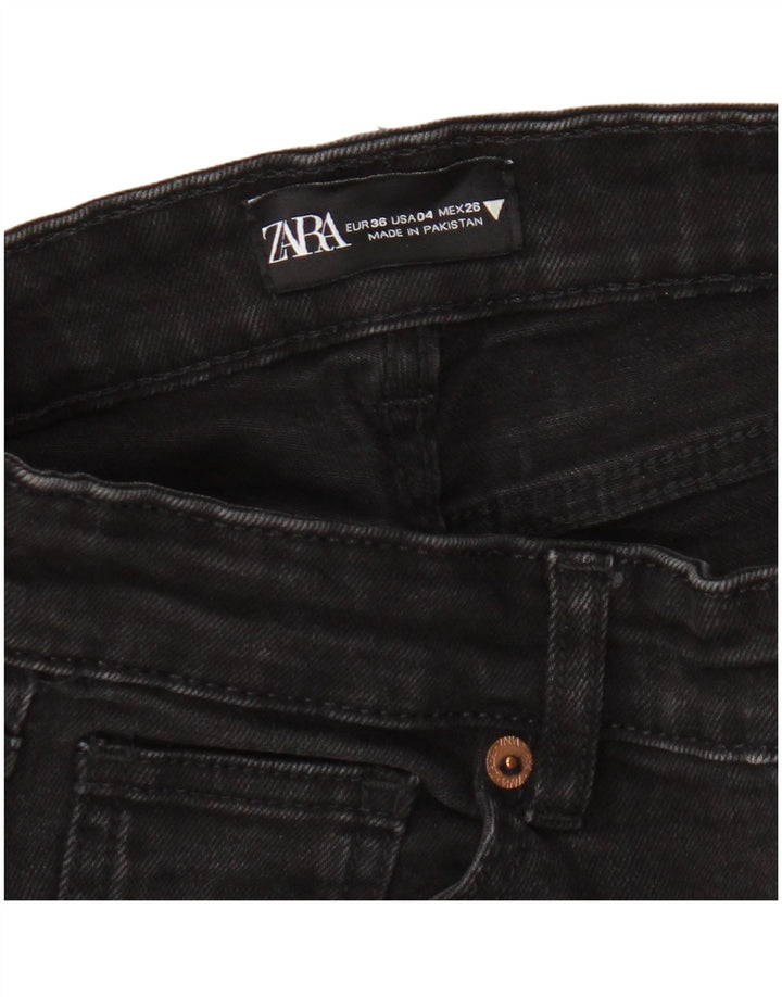 Zara Γυναικείο Τζιν EU 36 XS W26 L25 Μαύρο